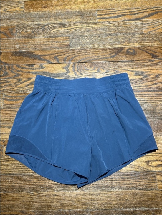 SO Pants - Women's Performance Running Shorts in Navy with Mesh